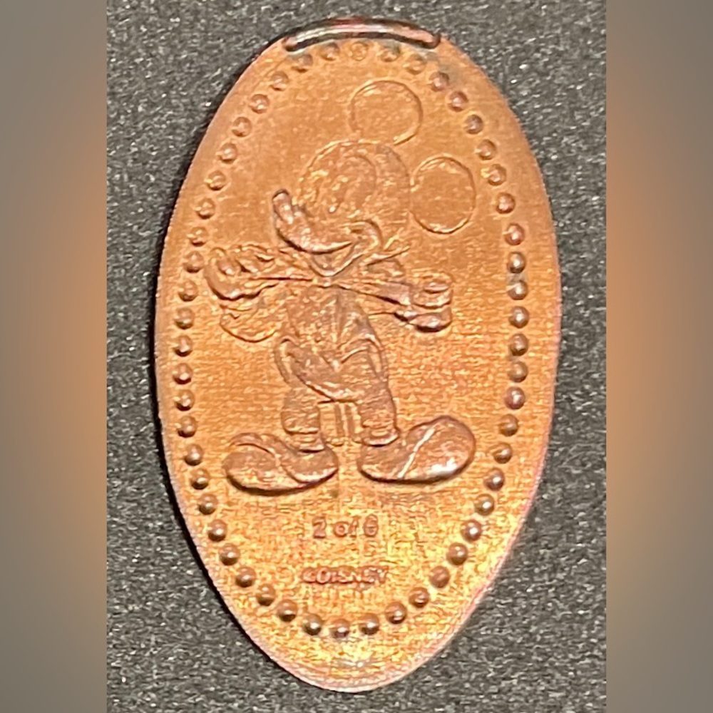 Mickey Mouse Souvenir Pressed Penny (1)